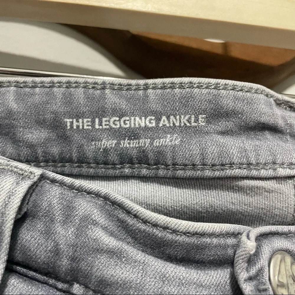 Adriano Goldschmied AG Super Skinny Ankle Gray Jeans 30 - Picture 9 of 12